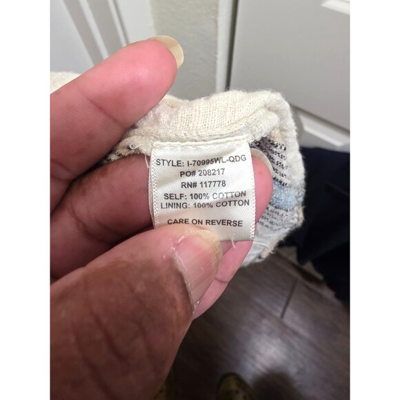 Love Stitch Blue & Beige Plaid Sleeveless Sundress With Adjustable Straps & Pock - Picture 10 of 11